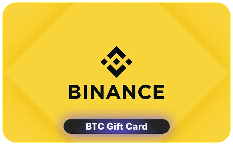 $150 Binance BTC gift card
