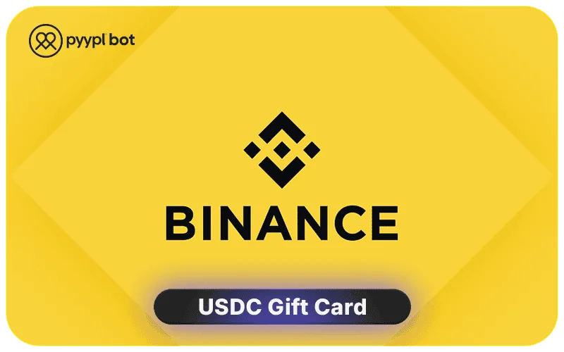 Binance USDC gift card - USDC 400 Binance gift card