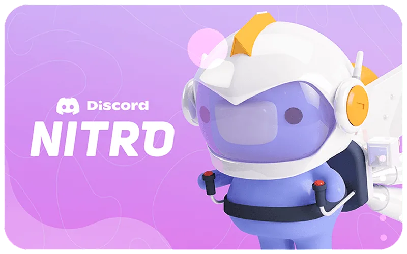 Discord Gift Card - Discord Nitro: 12 Month Subscription